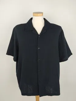 Givn Herren Kurzarmhemd schwarz - XL / 54 - Bild 1