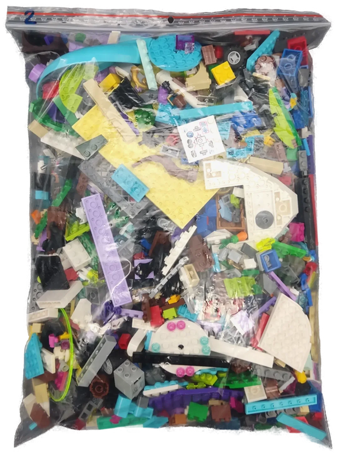 1,5 Kilo LEGO Steine gemischt Nr. 2 - Bild 4
