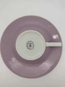 Lilien Porzellan Kaffeetasse DAISY 18 - lila - Bild 5