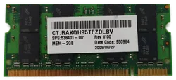 Micron 2GB DDR2 2Rx8 PC2-8400S-666-13-ZZ Arbeitsspeicher Laptop / RAM  - Bild 2