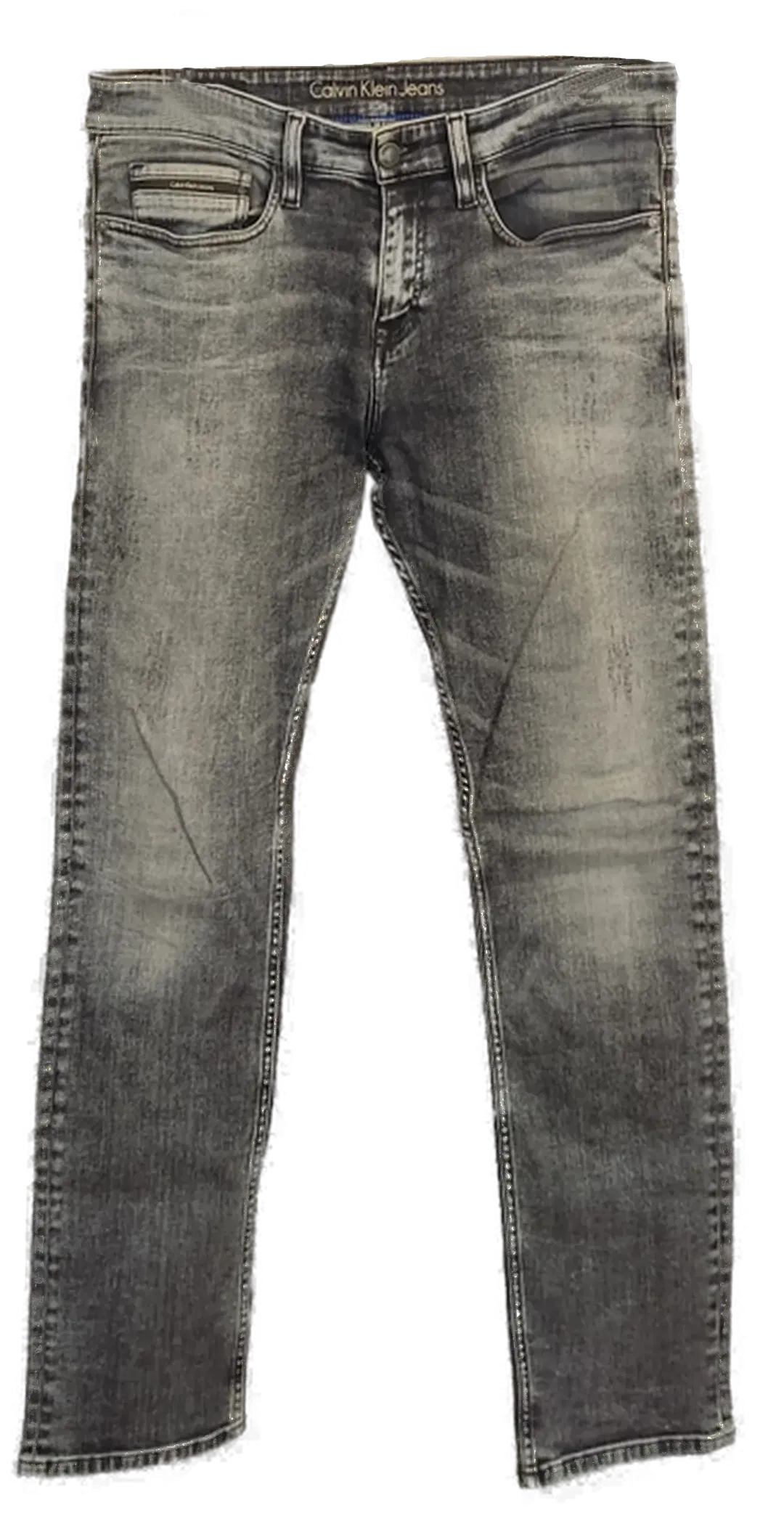 Calvin Klein Herren Slim Straight Jeans grau Gr. W31 L34 - Bild 1