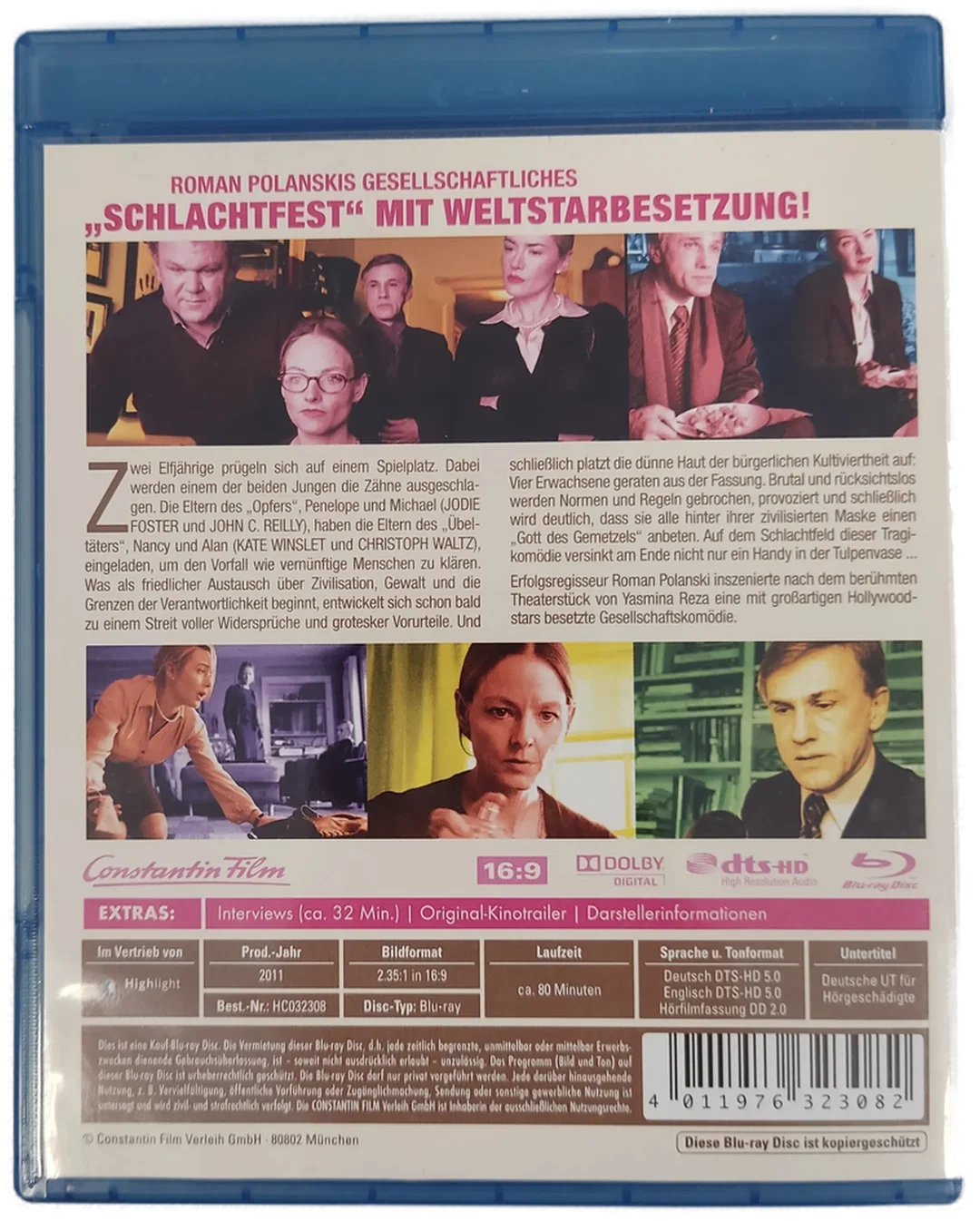 Der Gott des Gemetzels - Blu-ray Disc – Bild 2
