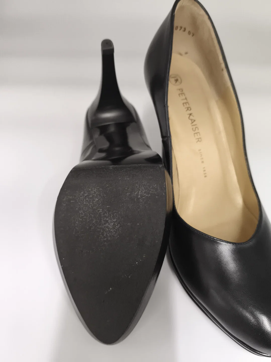 High Heels Peter Kaiser Leder Gr. 40,5 | Elegante Partynacht – Bild 4