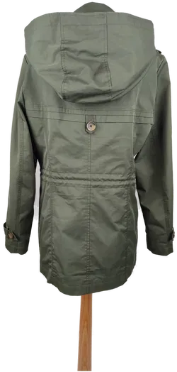 Esprit Damen Trenchcoat mit Kapuze Khaki Grün - S/36 - Bild 2