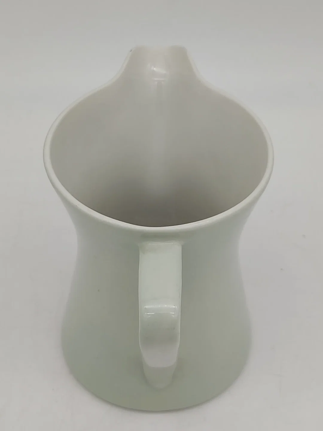 Milchkännchen Vintage Lilien Porzellan Daisy mintgrün – Bild 3