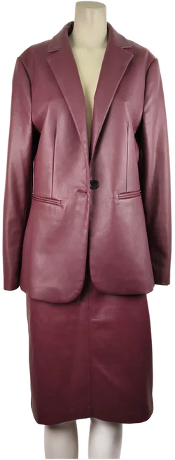 More & More Damenzweiteiler Bordeaux Größe 40 | Elegant – Vorschau 2