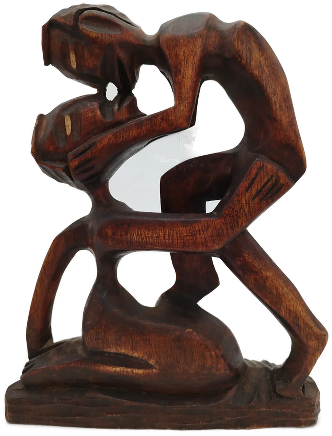 Holzfigur - Kuss  - Bild 1