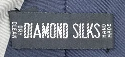Diamond Silks Vintage Herrenkrawatte gemustert – Vorschau 3