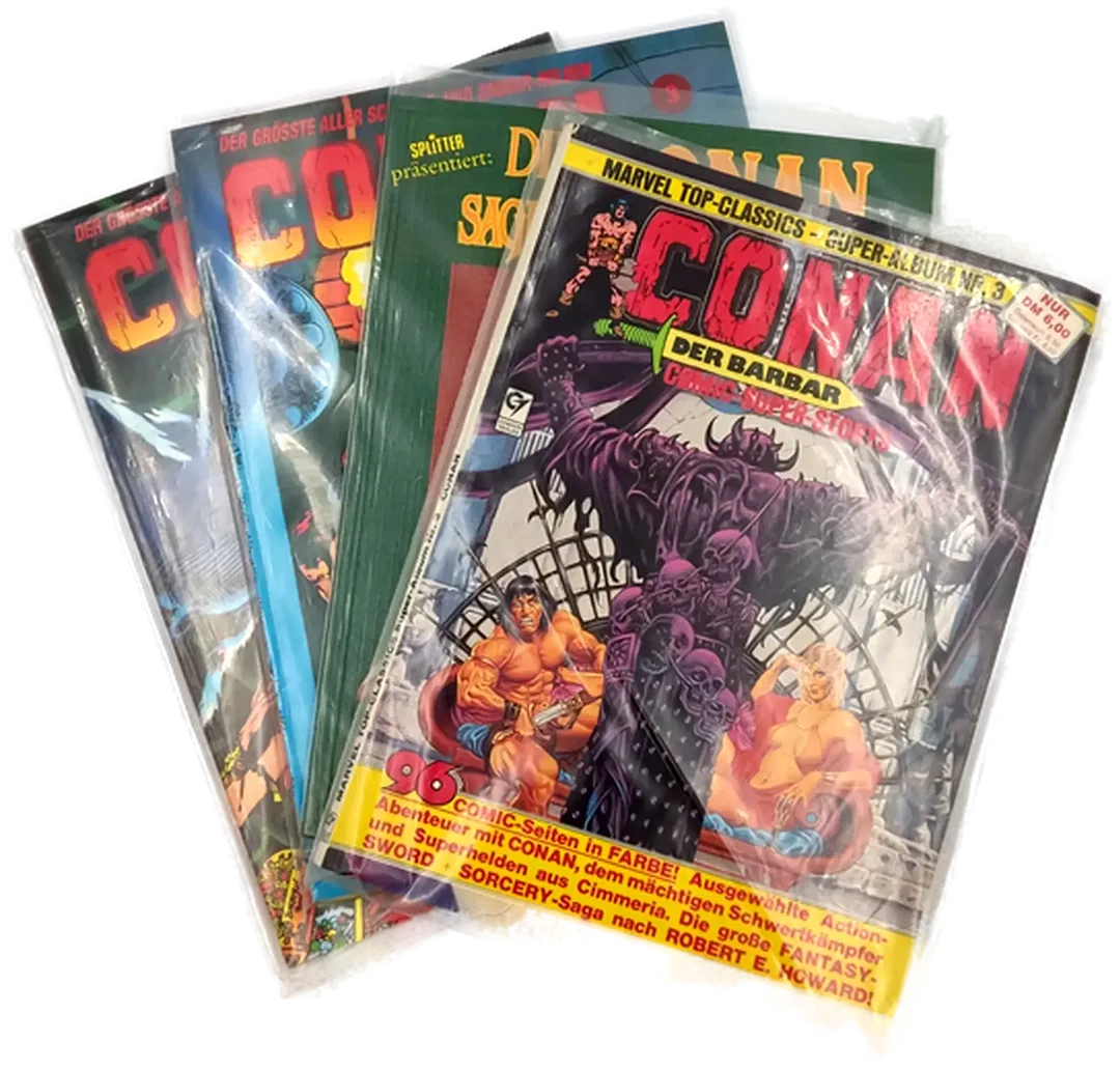 Splitter Conan Comics 4 Stk. - Bild 2