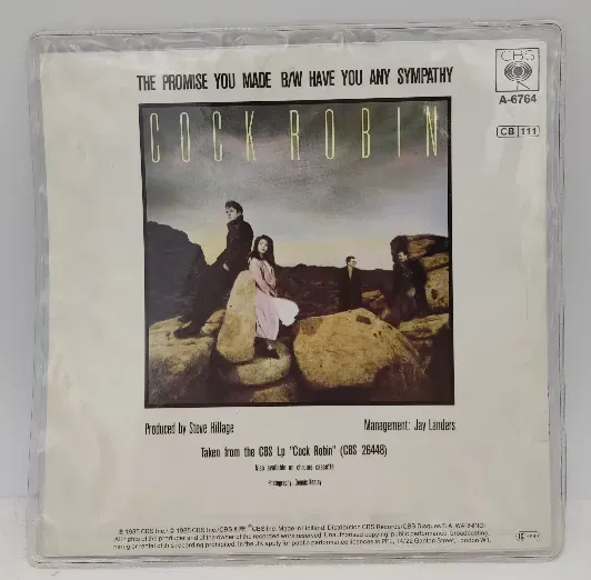 Single Langspielplatte - Cock Robin - the promise you made - Bild 1