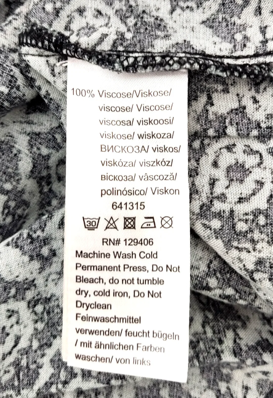 RAINBOW Damenkleid schwarz-mint - Gr. 36 – Bild 5