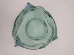 Mid-Century Glasschale grün-blau - Bild 4