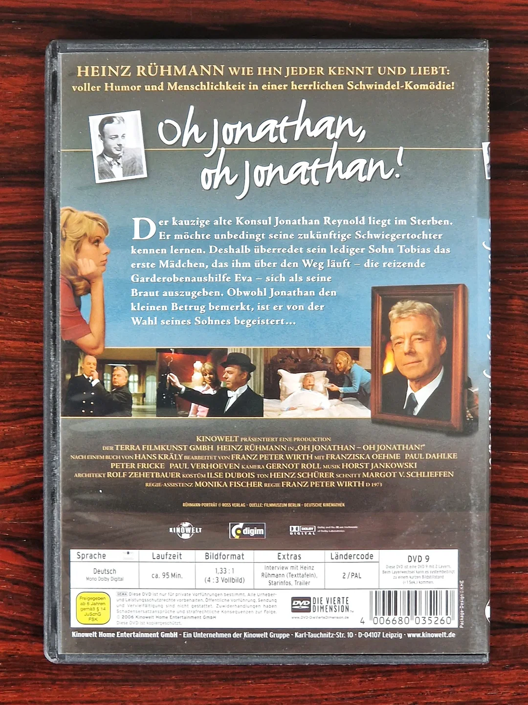 Oh jonathan, oh jonathan! - Film - DVD - Slimcase – Bild 2