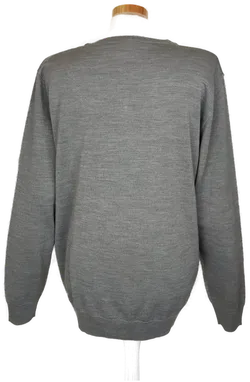 Thomas Lloyd Herren Strickpullover grau Gr. 56 - Bild 4
