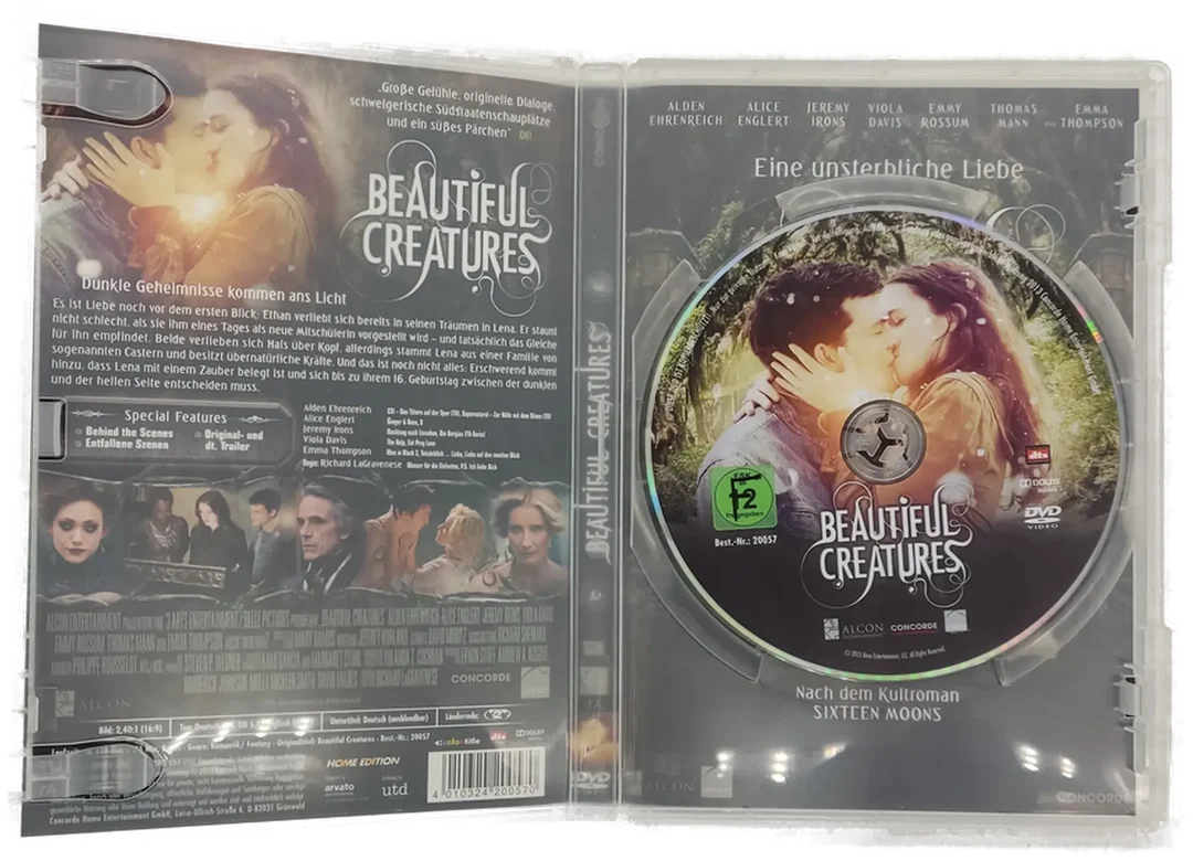 DVD "Beautiful Creatures" mit Alden Ehrenreich und Alice Englert – Bild 3