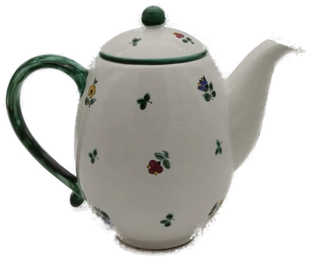 Gmunder Keramik kanne mit  Zuckerbehälter - Bild 1