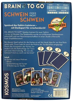 KOSMOS Brain to go - Schwein oder nicht Schwein ab 8 Jahre - Bild 2