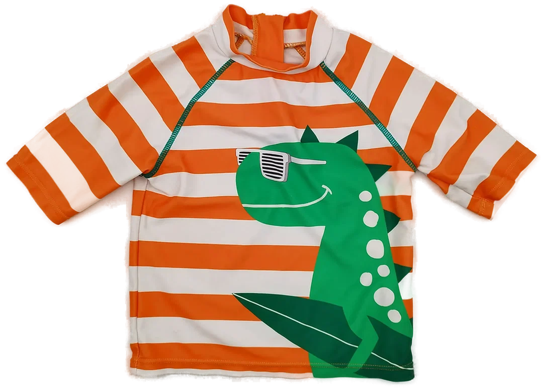 Kinder UV-Schwimmshirt Animal Print Gr.86/92 | Tierischer Badespaß – Bild 1