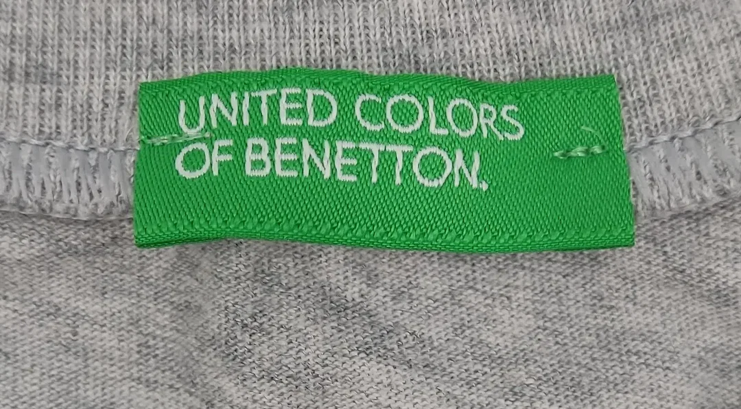 United Colors of Benetton Kindershirt grau Gr. S – Bild 3