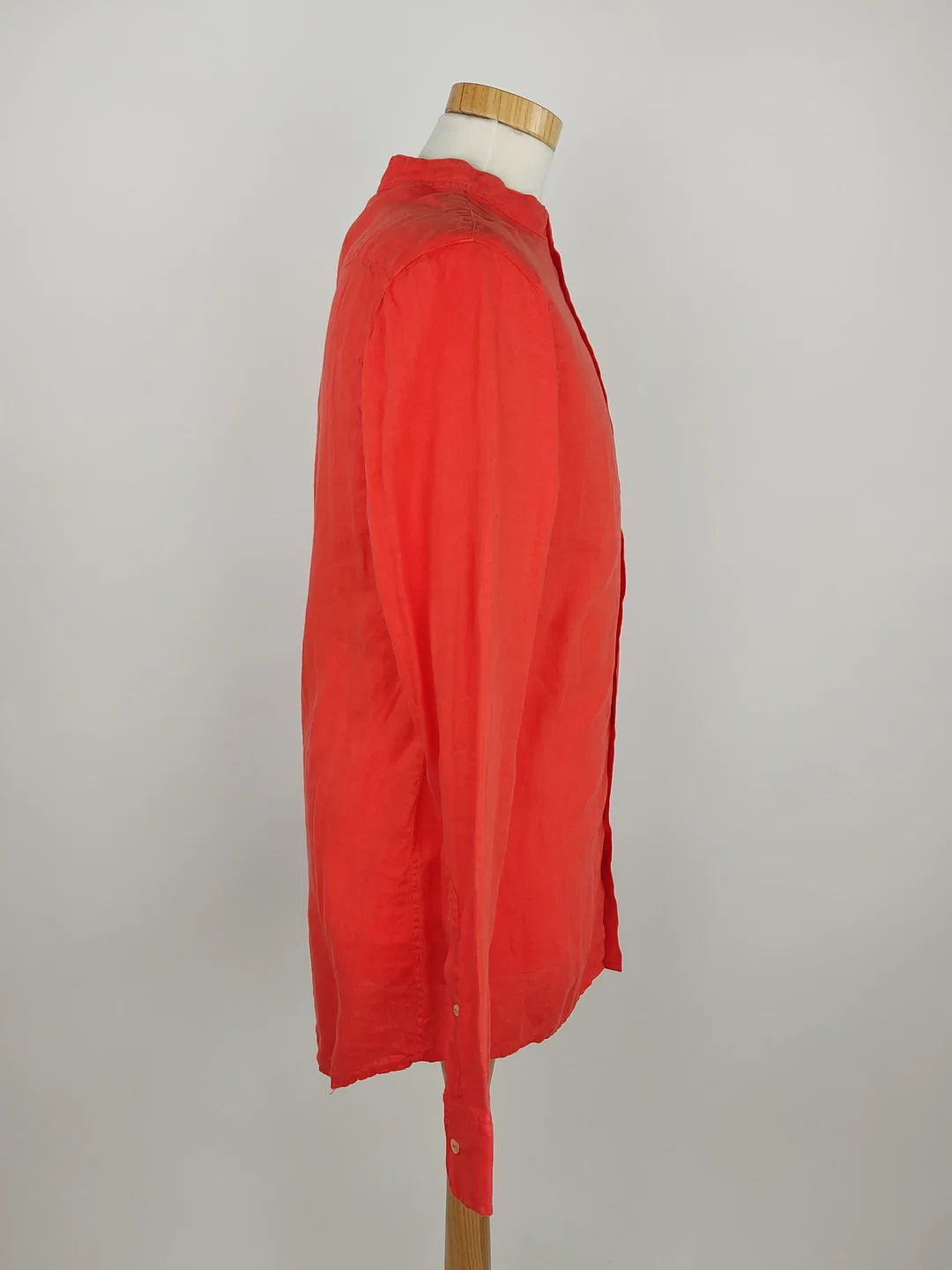 Givn Herren Leinenhemd orange - S / 46 – Bild 2