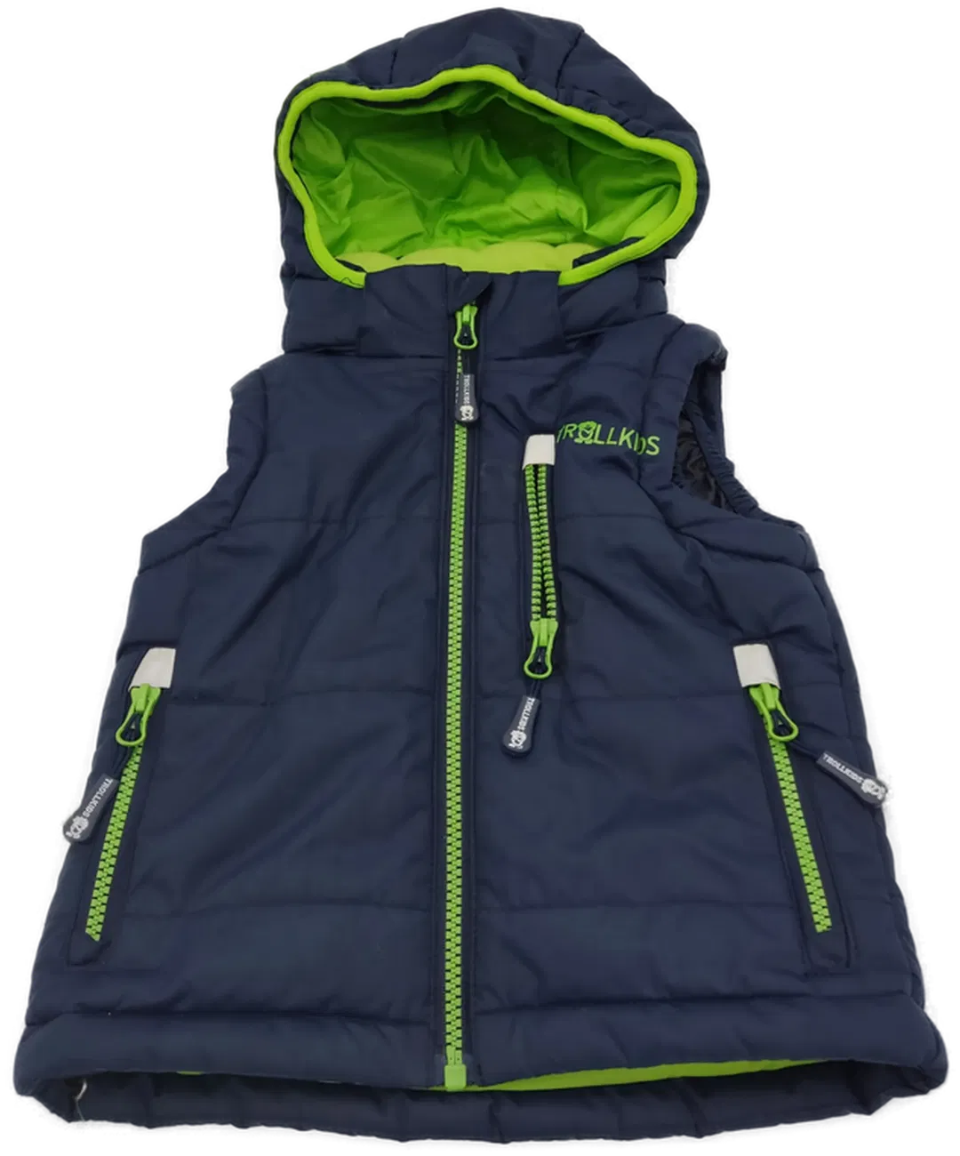 Trollkids Kinder Steppweste marine Gr. 92 - Bild 1