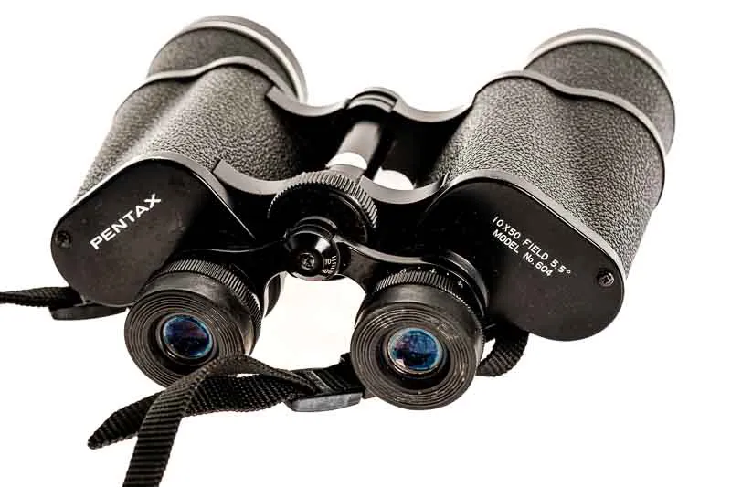 Pentax Fernglas 10X50 mit Tasche – Bild 2