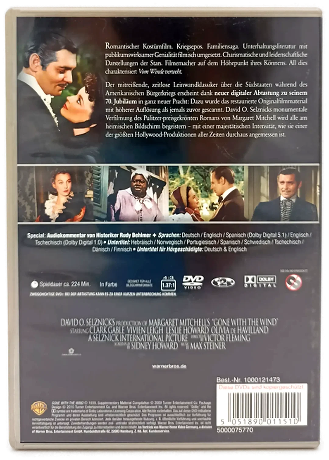 DVD "Vom Winde verweht" – Bild 2