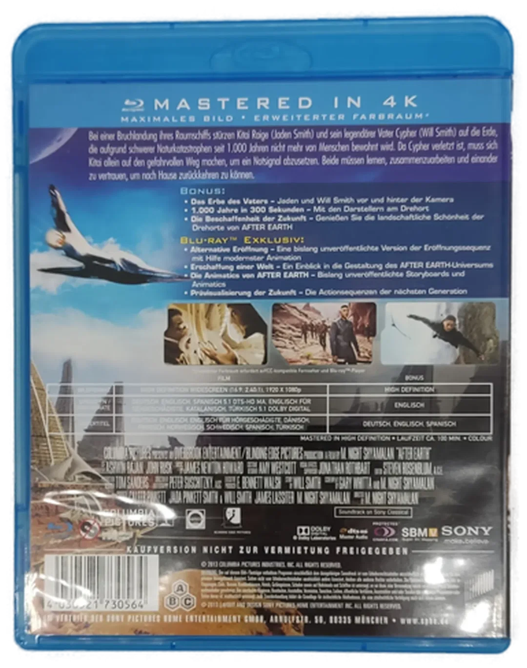 DVD "After Earth" mit Will Smith – Bild 3