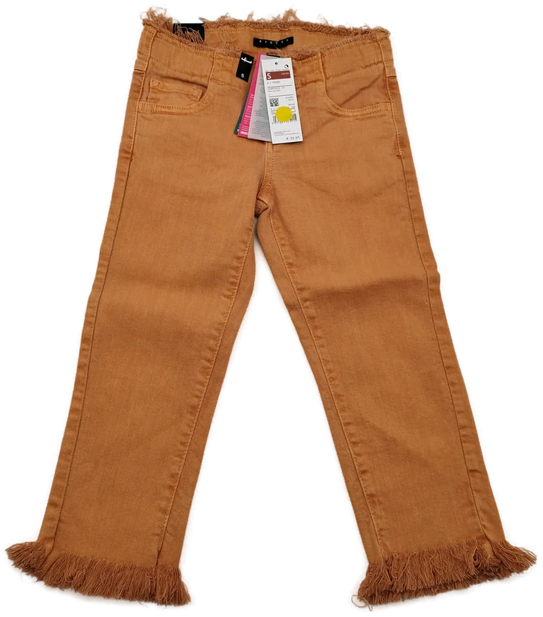 Orange Sisley Kinderhosen - Gr. 120cm / 98% Baumwolle – Bild 2