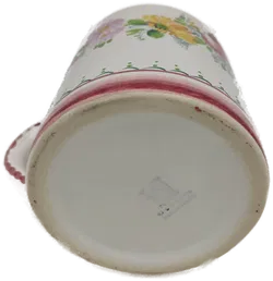 Gmundner Keramik Bierkrug mit Messingdeckel - Bild 2