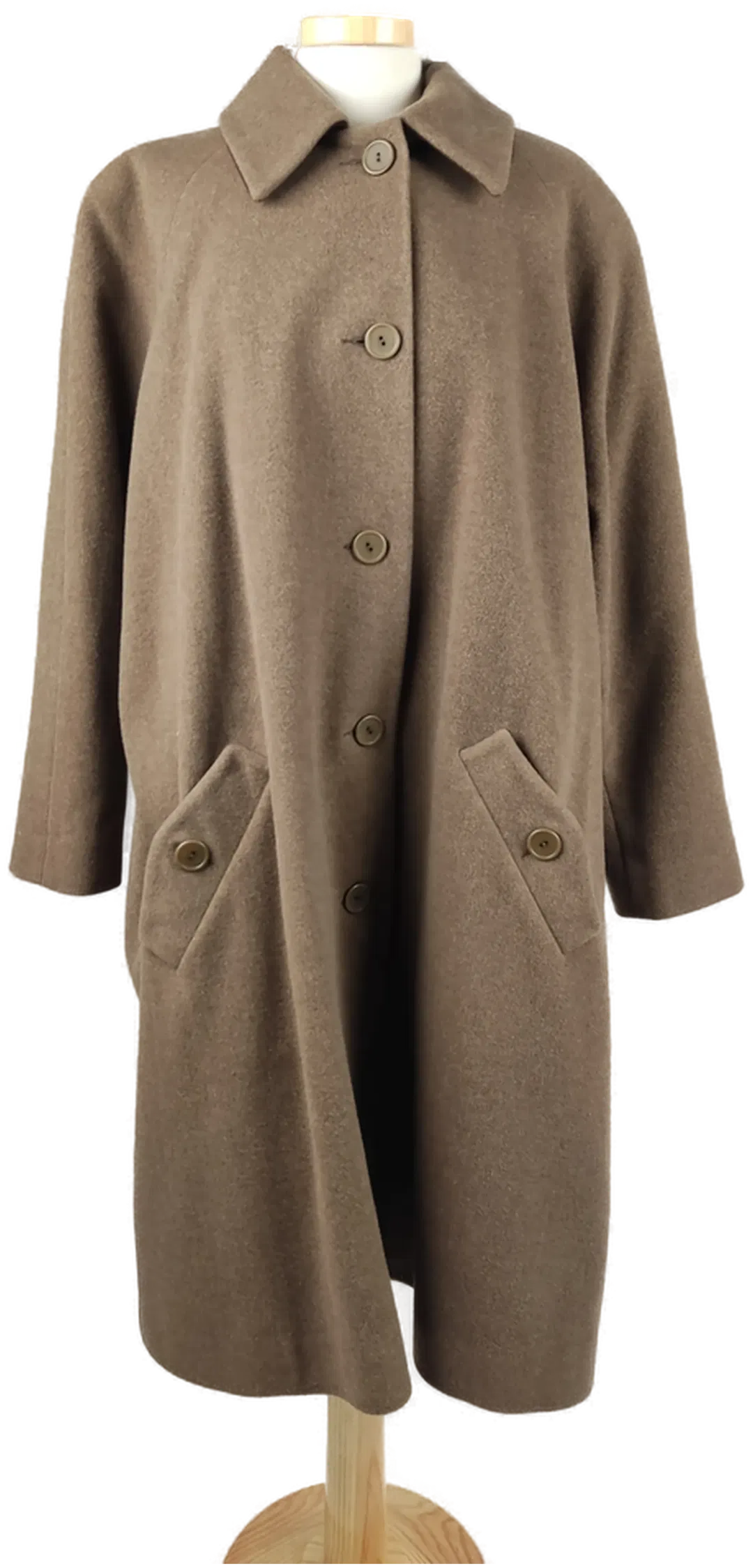Angelaluz Damen Wintermantel braun - L/40 - Bild 1