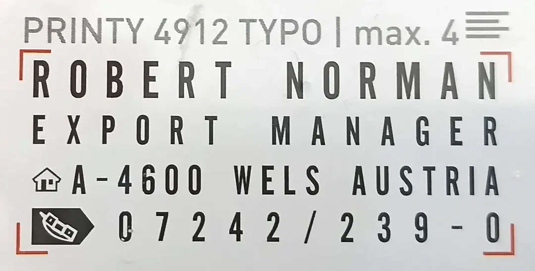 Trodat Typomatic Printy 4912 – Bild 3
