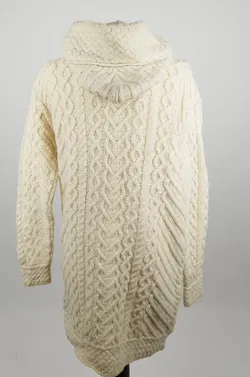 ARAN MOR IRELAND Wolljacke - Gr. L / 100% Schurwolle - Bild 3