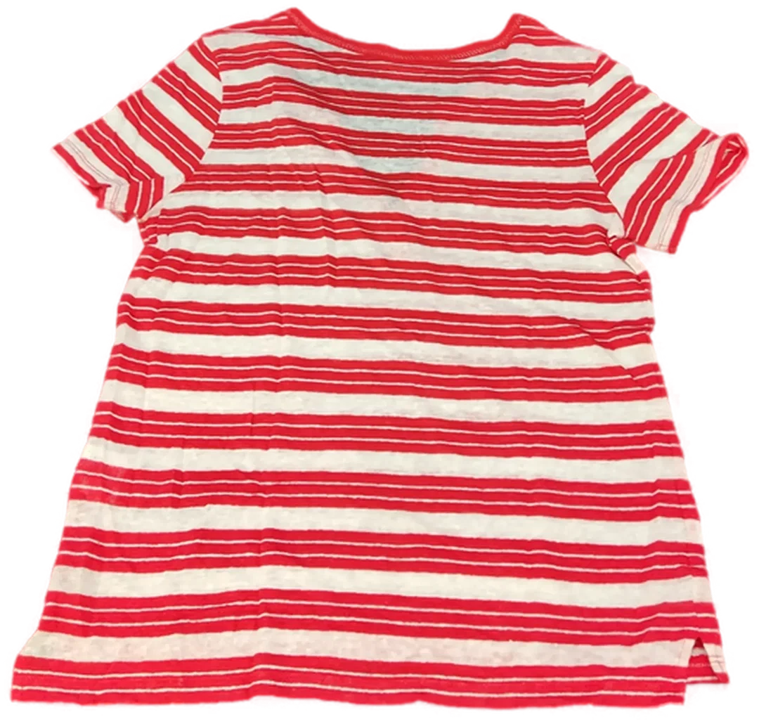 United Colors of Benetton Kindershirt rot/weiß Gr. S/CH – Bild 2