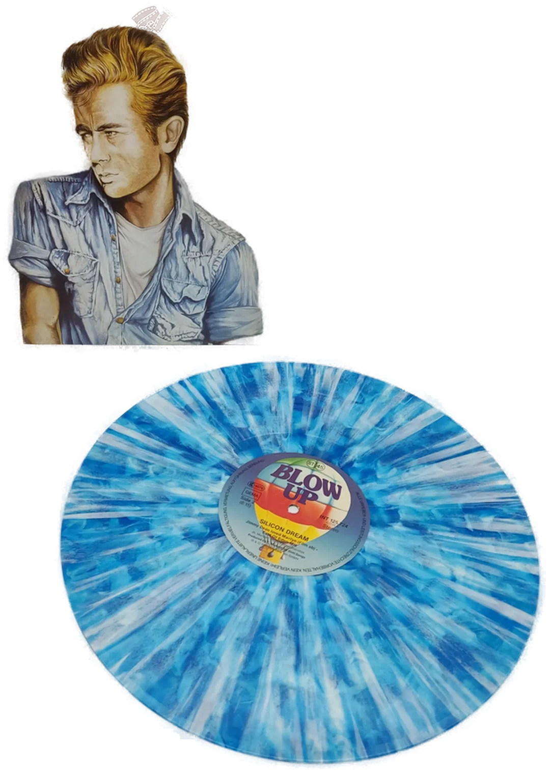Vinyl Maxi-Single Silicon Dream - Jimmy Dean loved Marilyn – Bild 3