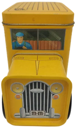 Dose M & M'S Truck  inkl.  rollende Reifen Vintage Style - Bild 2