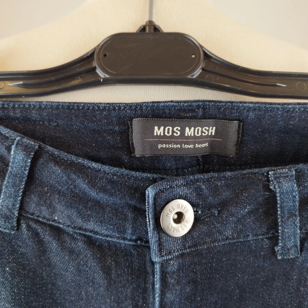Mos Mosh Jeanshose - Bundweite 37cm / gerissener Look – Bild 2