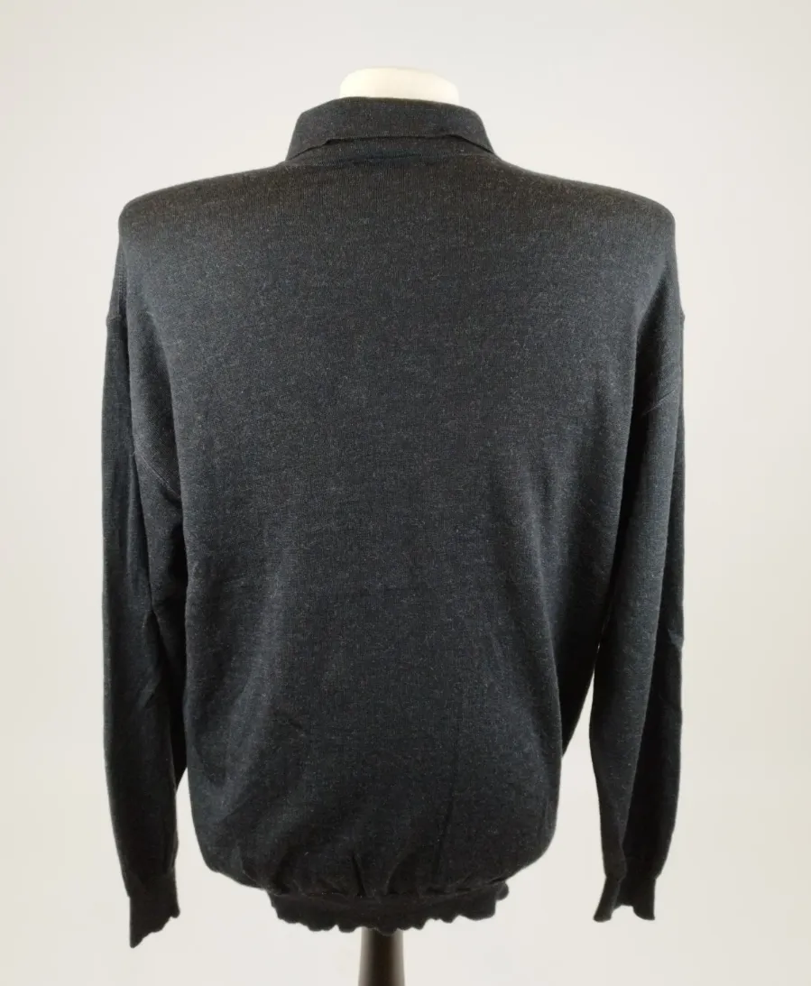 JOOP! Basic Hemd-Pullover - Gr. 54 / Reine Schurwolle – Bild 3