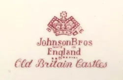 Johnson Brothers Beilagenplatte - Old Britain Castles (rot) - Bild 2
