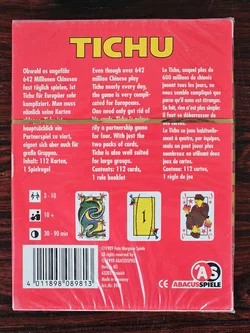 TICHU - Gesellschaftsspiel -  ABACUSSPIELE – Vorschau 2