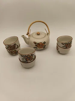 Teekanne mit 6 Schalen – Vorschau 3
