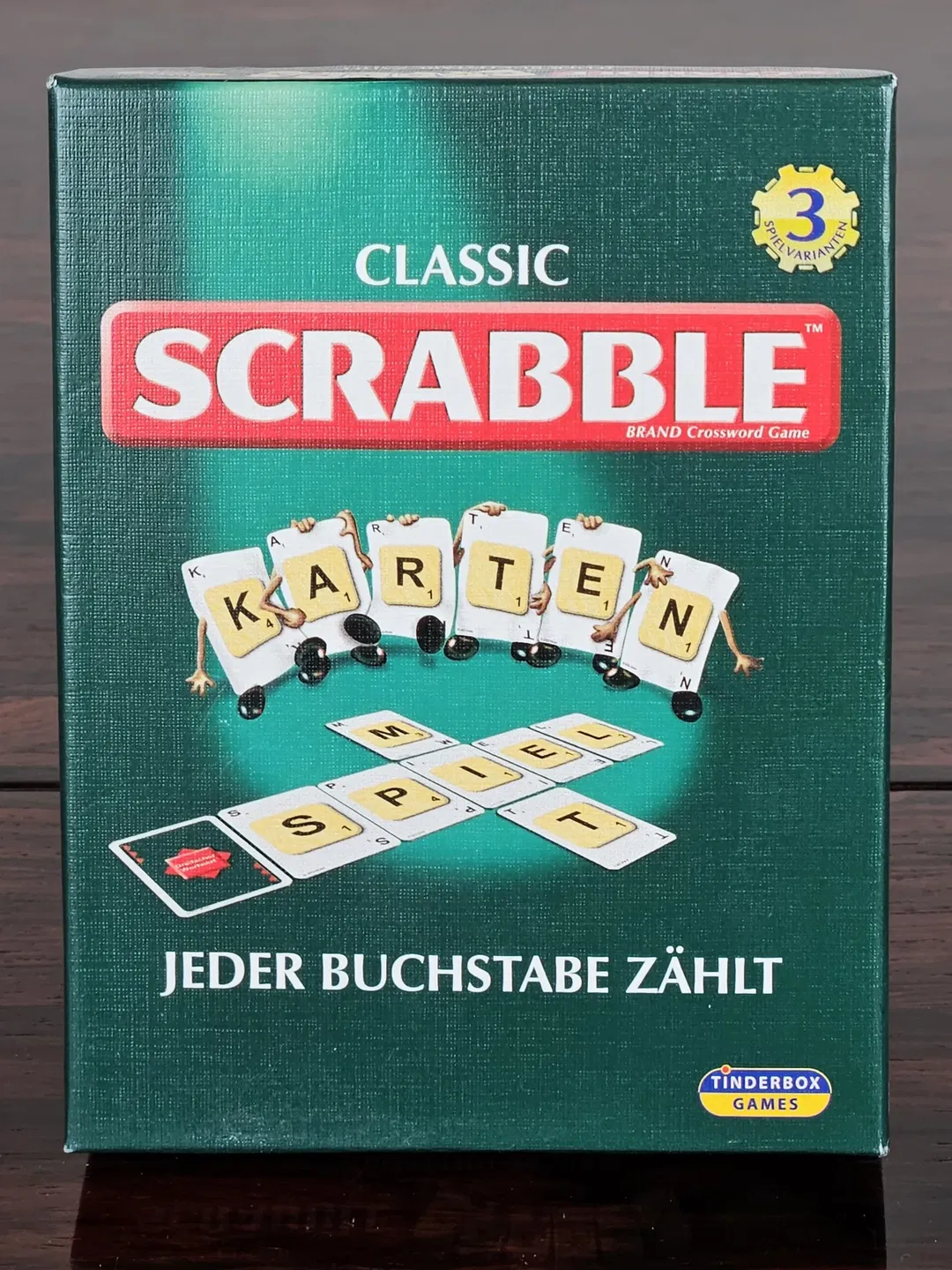 SCRABBLE CLASSIC Kartenspiel - Gesellschaftsspiel - Tinderbox Games - Bild 4