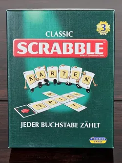 SCRABBLE CLASSIC Kartenspiel - Gesellschaftsspiel - Tinderbox Games - Bild 1