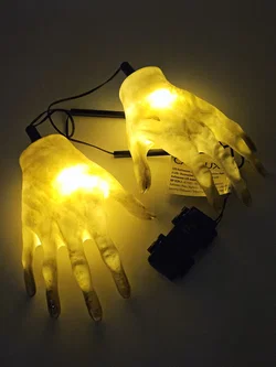 LED-Deko für Halloween  " Zombiehände" – Vorschau 3