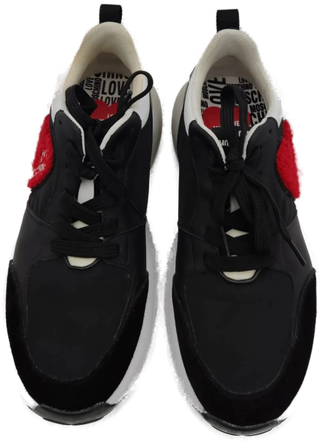 Moschino Damen Sneakers schwarz/grau Gr. 38 – Bild 4