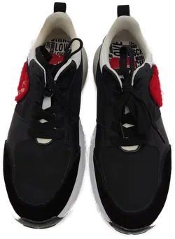 Moschino Damen Sneakers schwarz/grau Gr. 38 - Bild 4