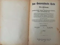 Das österreichische Recht 1905, 2 Bände - Bild 2
