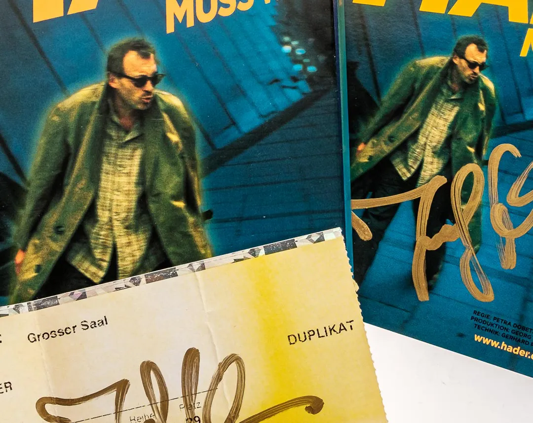 DVD - Hader muss weg - signiert – Bild 3