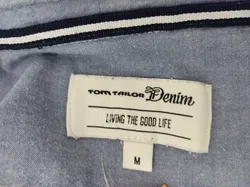 TOM TAILOR Denim Herrenhemd, weiß - Gr. M (slim fit) - Bild 4