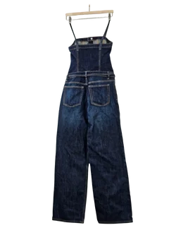 ZARA Damen Jeans-Jumpsuit, dunkelblau - Gr. S / 36 - Bild 2